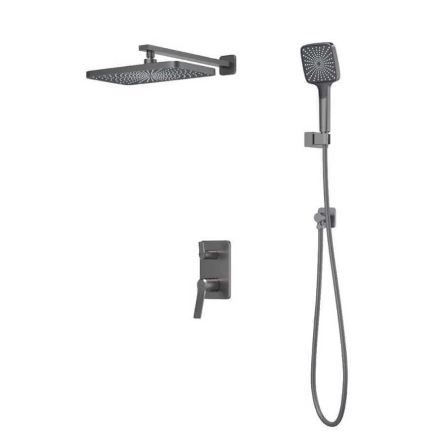 Душевая система Iddis Parker PARGM02i67, графит матовый