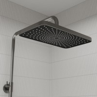 Душевая система Iddis Parker PARGM3Fi06, с изливом, графит матовый