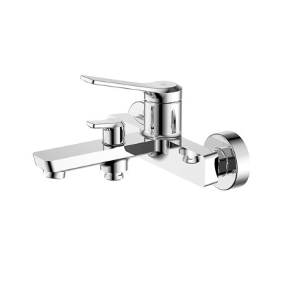 Смеситель для ванны и душа Iddis Parker PARSB02i02WA, хром глянцевый