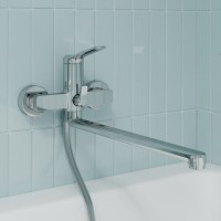 Смеситель для ванны и душа Iddis Parker PARSB02i10WA, хром