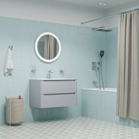Душевая система Iddis Parker PARSB03i68, с изливом, хром