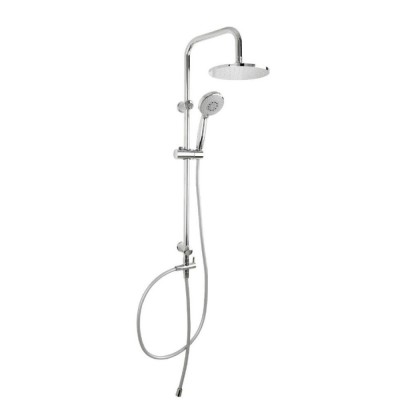Душевой гарнитур Aquanet Passion R 212270, с круглым верхним душем 20 см, хром, 3 режима струи