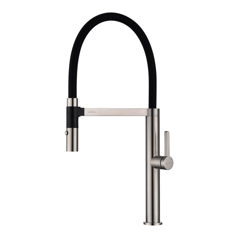 Смеситель для кухни Paulmark Leader Le214101-NI Никель Смеситель для кухни Paulmark Leader Le214101-NI Никель