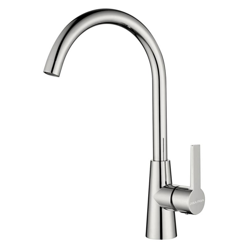 Смеситель для кухни Paulmark Holstein Ho212065-CR Хром Смеситель для кухни Paulmark Holstein Ho212065-CR Хром