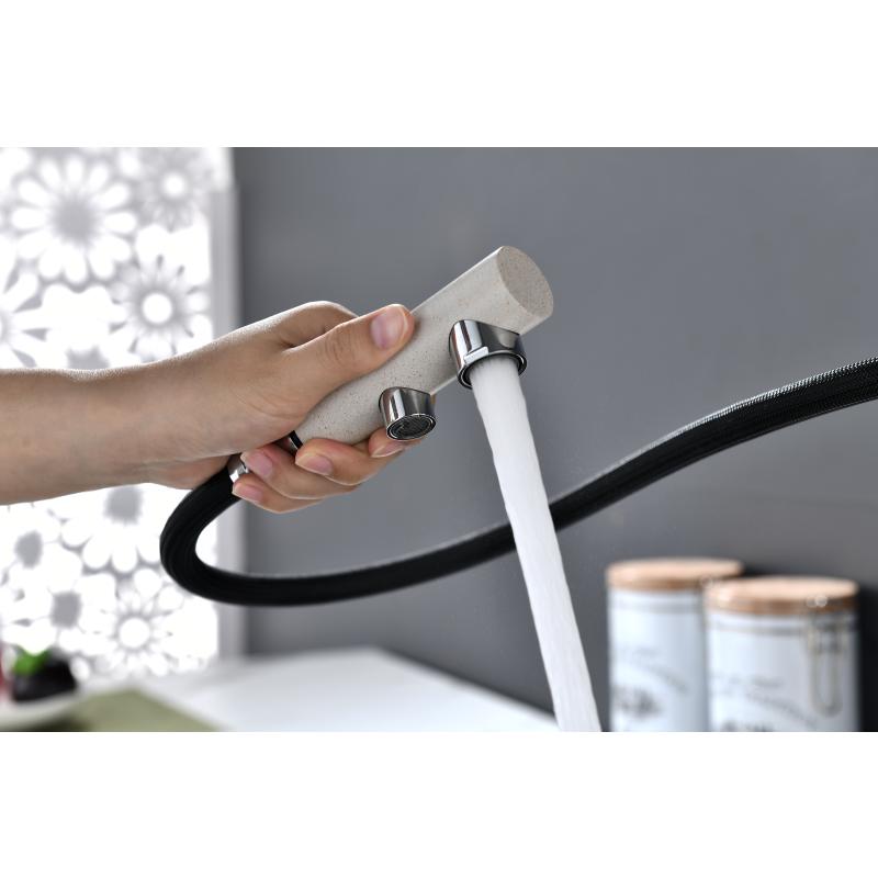 Смеситель для кухни Paulmark Serpentine Se213222-BE Бежевый