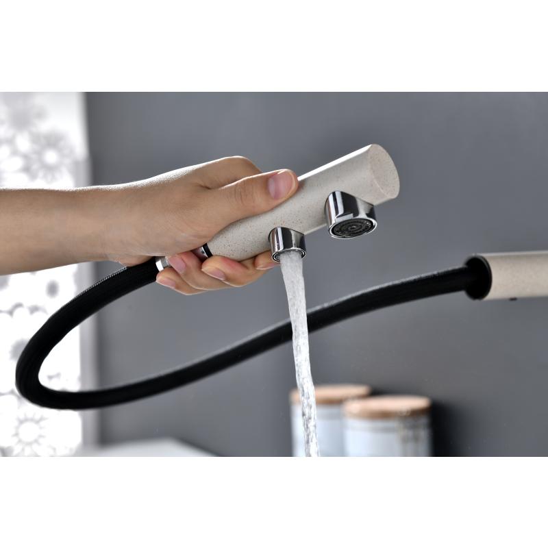 Смеситель для кухни Paulmark Serpentine Se213222-BE Бежевый