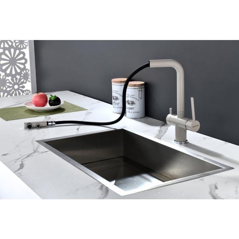 Смеситель для кухни Paulmark Serpentine Se213222-BE Бежевый