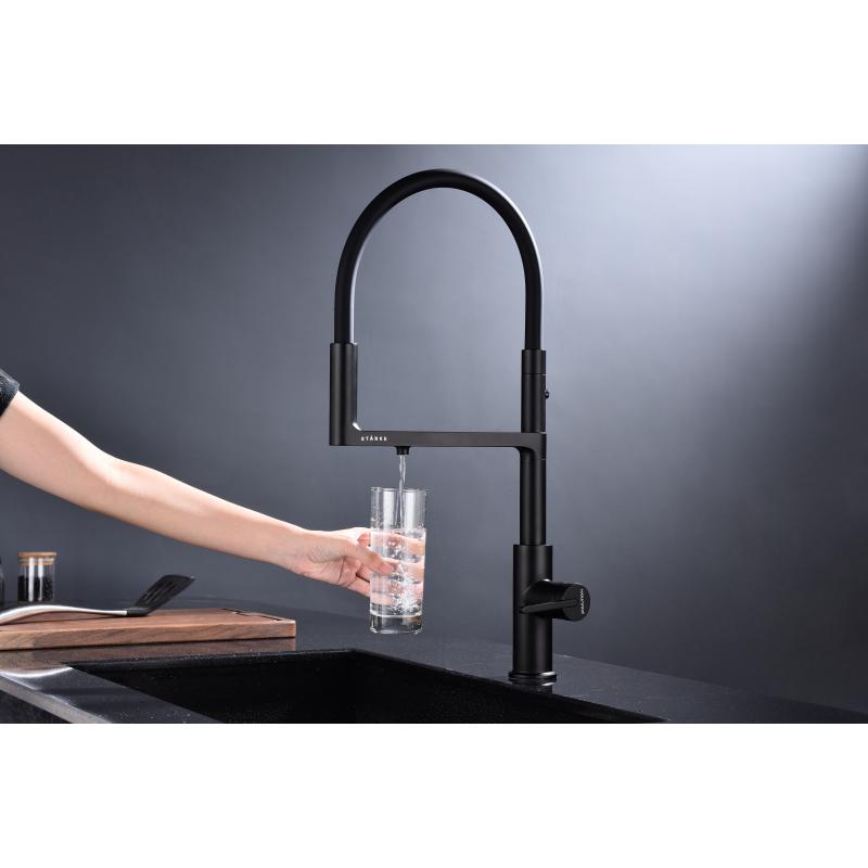 Смеситель для кухни Paulmark Tornado To213402-401 Антрацит