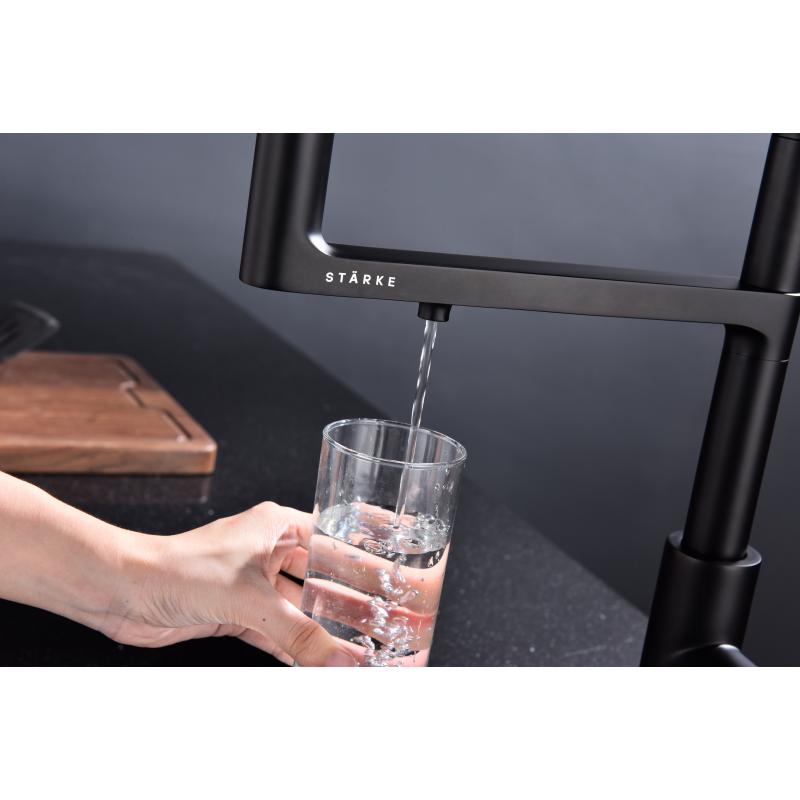 Смеситель для кухни Paulmark Tornado To213402-401 Антрацит