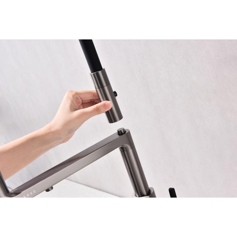 Смеситель для кухни Paulmark Tornado To213402-B Беретта