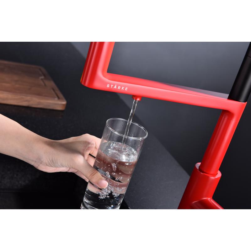 Смеситель для кухни Paulmark Tornado To213402-FI Пламя