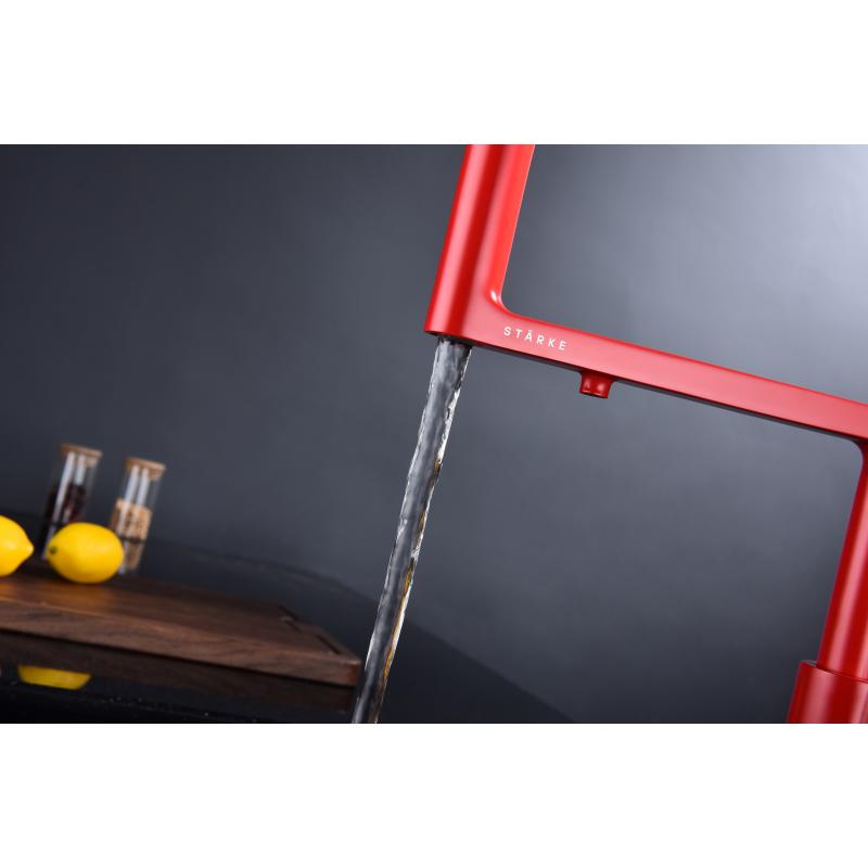 Смеситель для кухни Paulmark Tornado To213402-FI Пламя