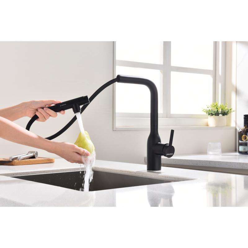 Смеситель для кухни Paulmark Viper Vi213105-401 Антрацит