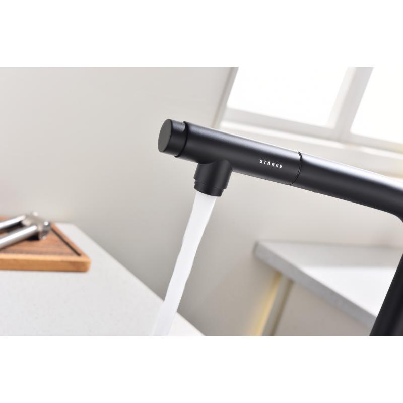 Смеситель для кухни Paulmark Viper Vi213105-401 Антрацит