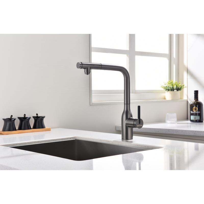 Смеситель для кухни Paulmark Viper Vi213105-B Беретта