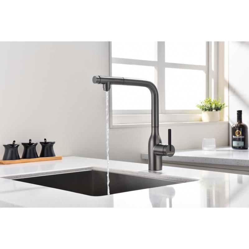 Смеситель для кухни Paulmark Viper Vi213105-B Беретта