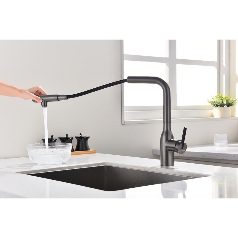 Смеситель для кухни Paulmark Viper Vi213105-B Беретта