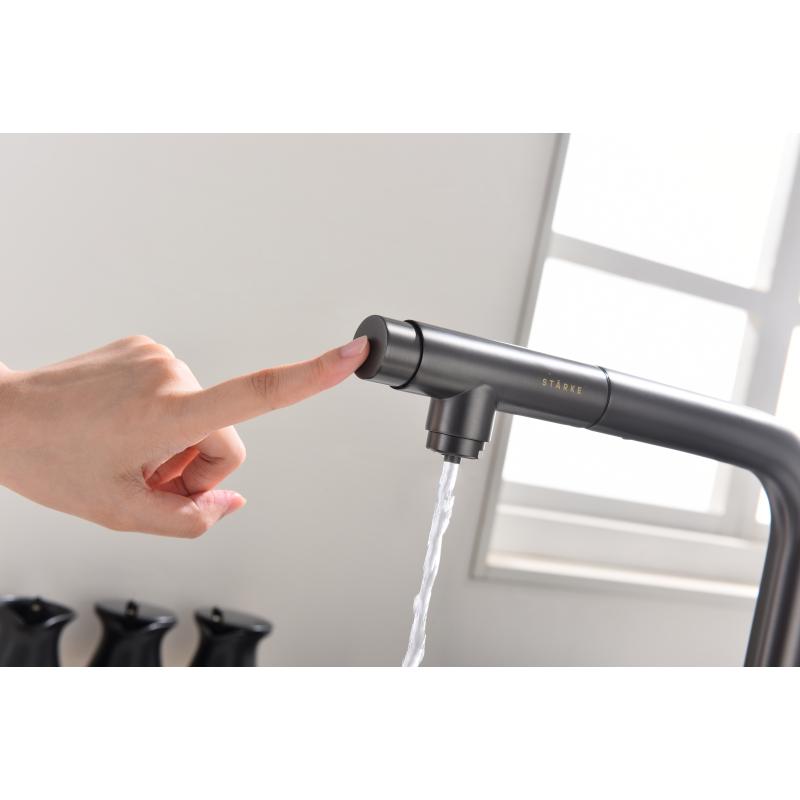 Смеситель для кухни Paulmark Viper Vi213105-B Беретта