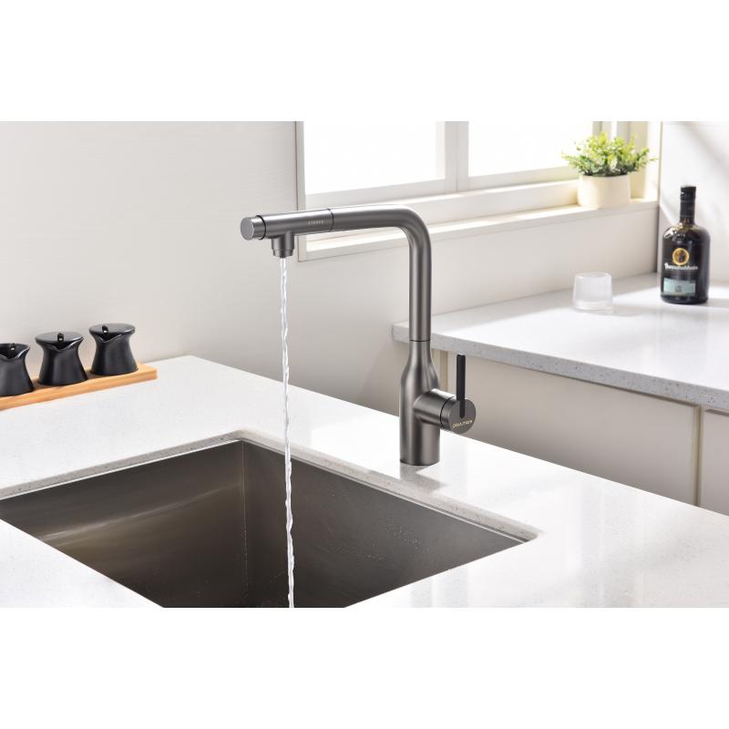 Смеситель для кухни Paulmark Viper Vi213105-B Беретта