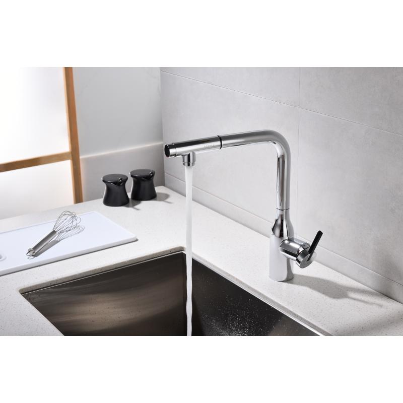 Смеситель для кухни Paulmark Viper Vi213105-CR Хром