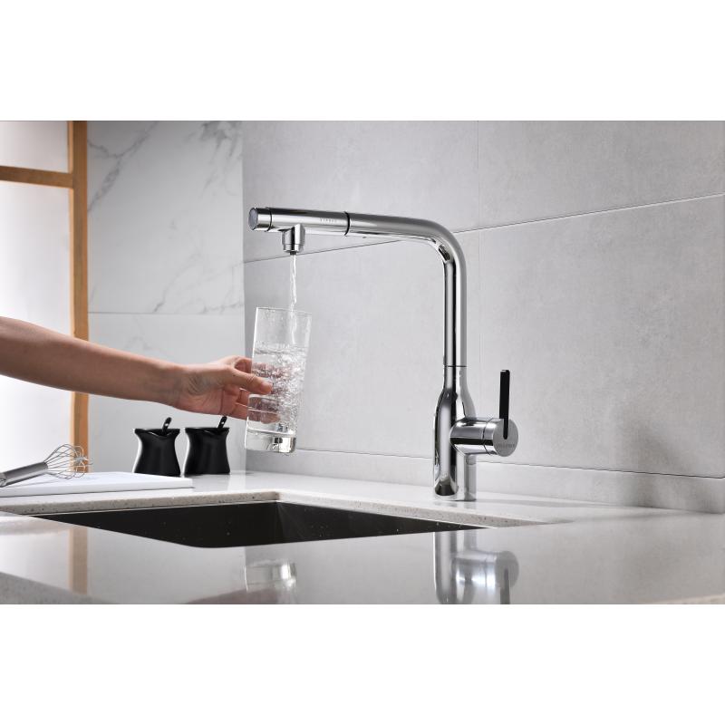 Смеситель для кухни Paulmark Viper Vi213105-CR Хром