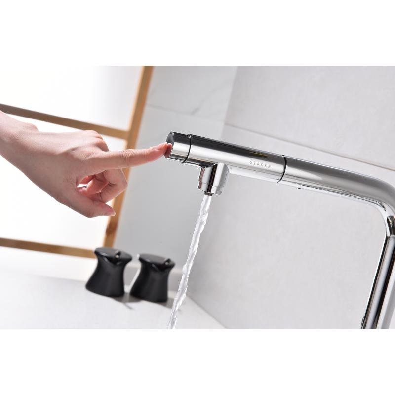 Смеситель для кухни Paulmark Viper Vi213105-CR Хром