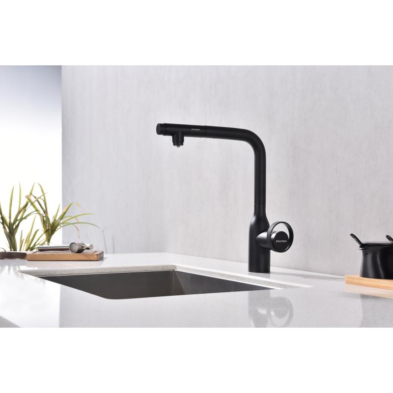 Смеситель для кухни Paulmark Urban Ur213104-401 Антрацит