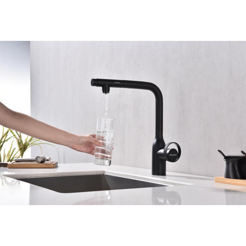 Смеситель для кухни Paulmark Urban Ur213104-401 Антрацит