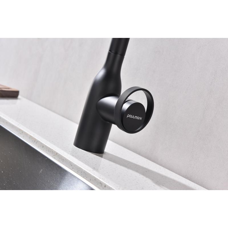 Смеситель для кухни Paulmark Urban Ur213104-401 Антрацит