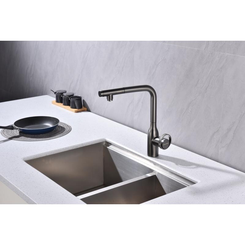 Смеситель для кухни Paulmark Urban Ur213104-B Беретта