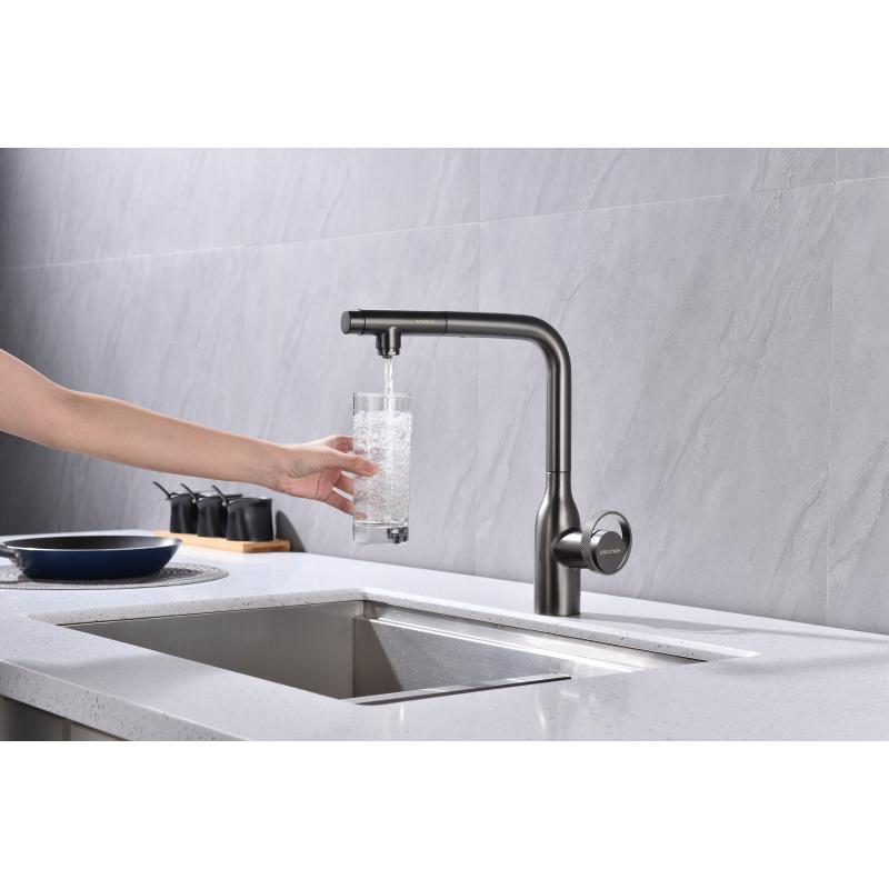 Смеситель для кухни Paulmark Urban Ur213104-B Беретта