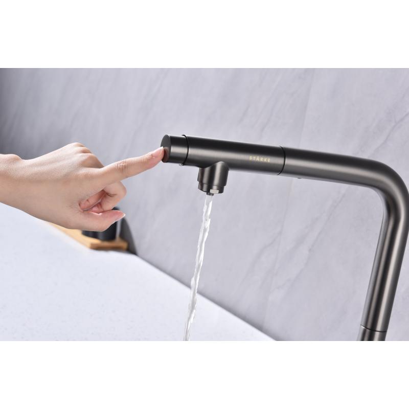 Смеситель для кухни Paulmark Urban Ur213104-B Беретта