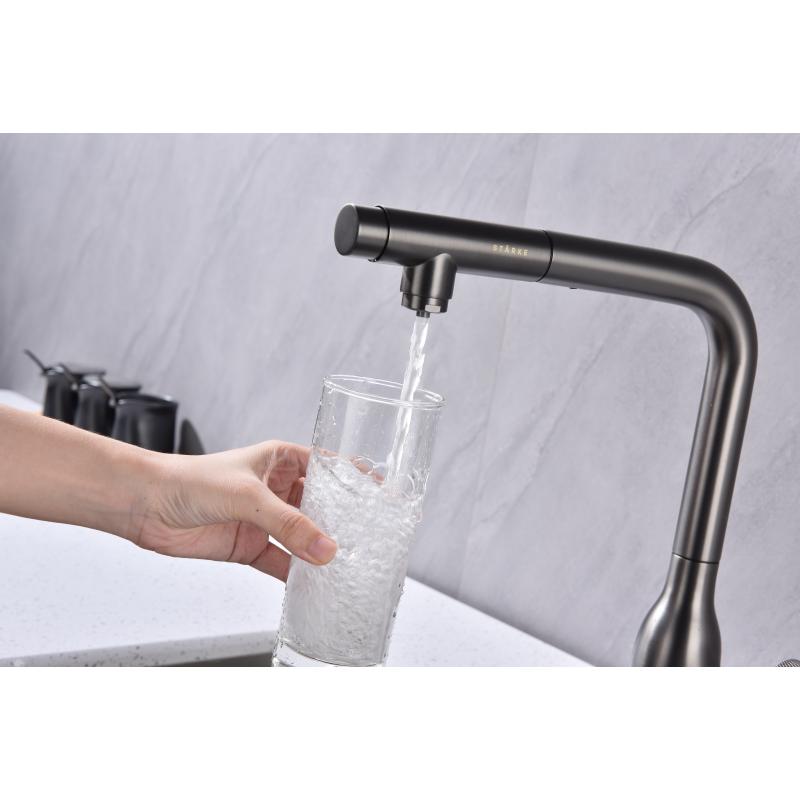 Смеситель для кухни Paulmark Urban Ur213104-B Беретта