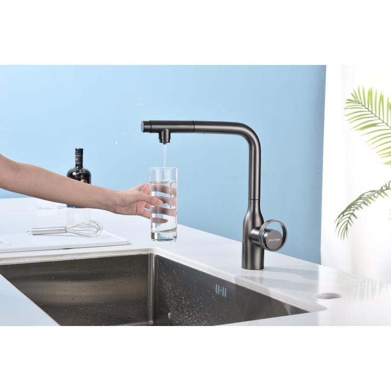 Смеситель для кухни Paulmark Urban Ur213104-B Беретта