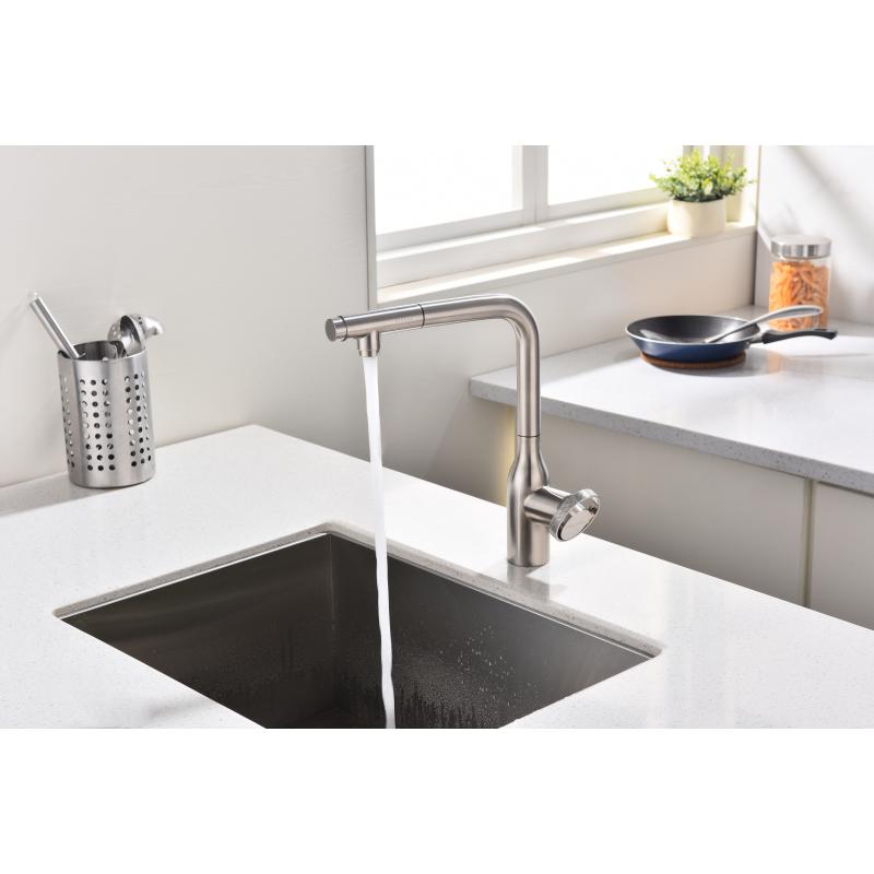 Смеситель для кухни Paulmark Urban Ur213104-NI Никель