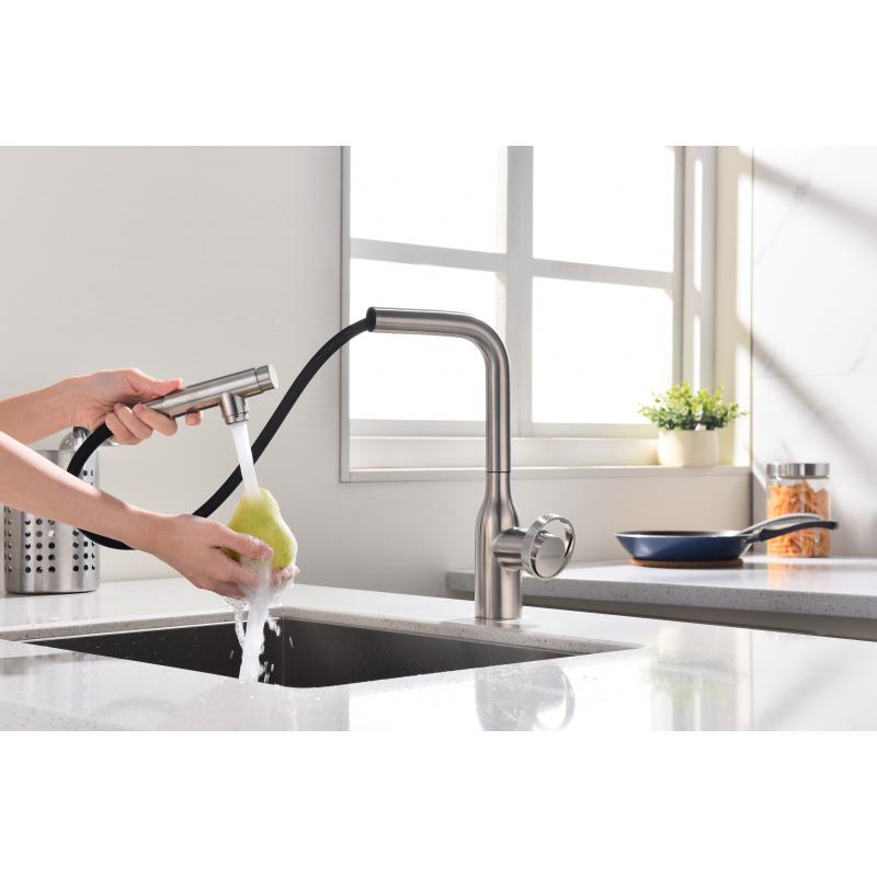 Смеситель для кухни Paulmark Urban Ur213104-NI Никель