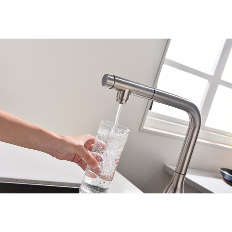 Смеситель для кухни Paulmark Urban Ur213104-NI Никель