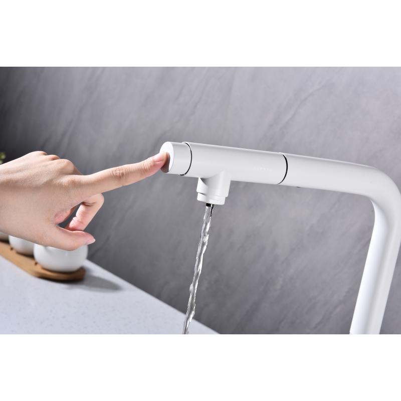 Смеситель для кухни Paulmark Urban Ur213104-431 Белый матовый