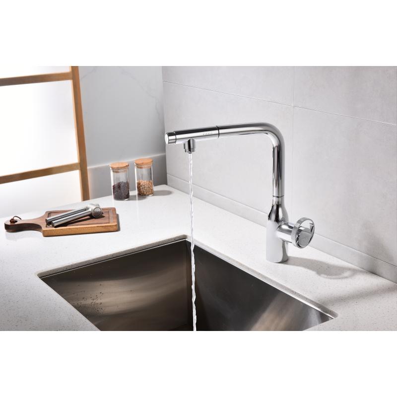 Смеситель для кухни Paulmark Urban Ur213104-CR Хром