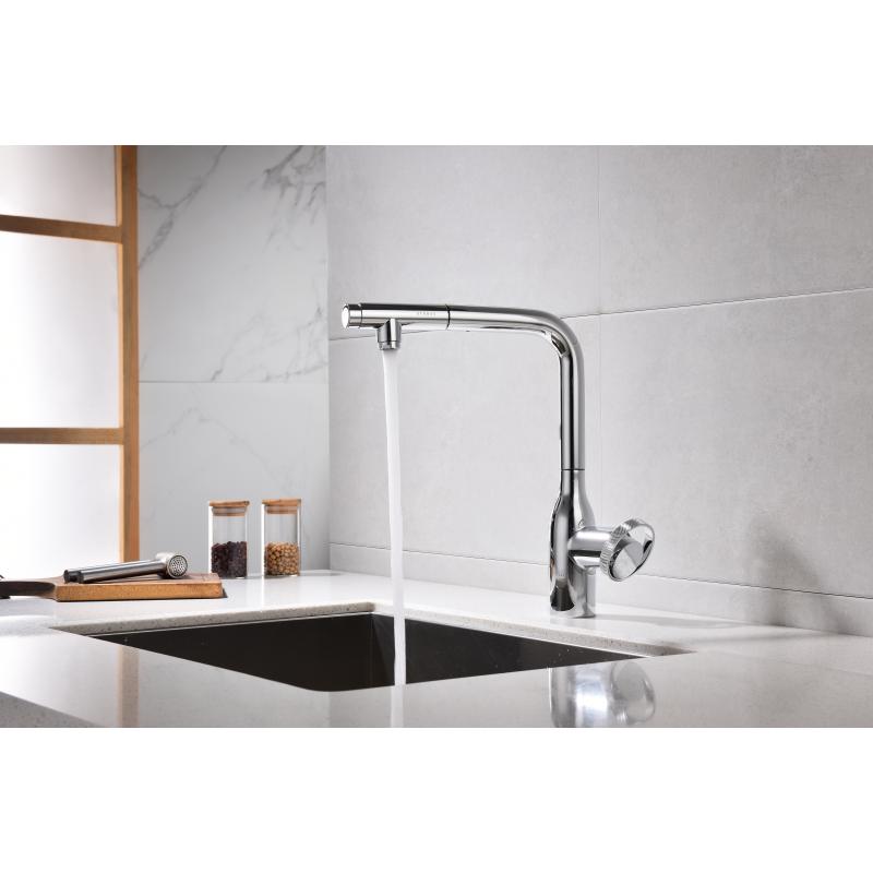 Смеситель для кухни Paulmark Urban Ur213104-CR Хром