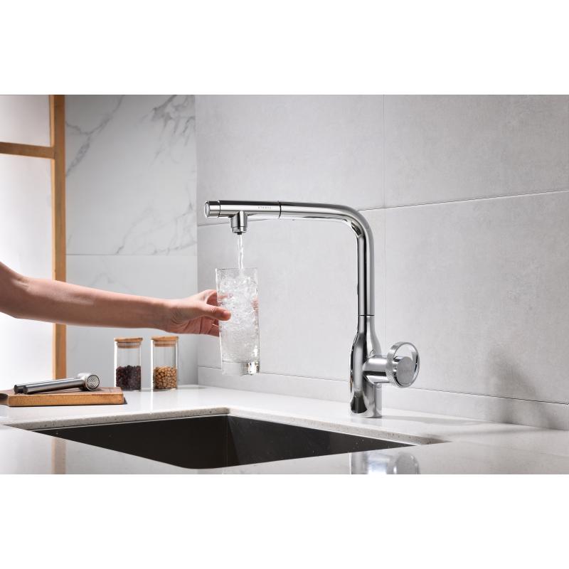 Смеситель для кухни Paulmark Urban Ur213104-CR Хром