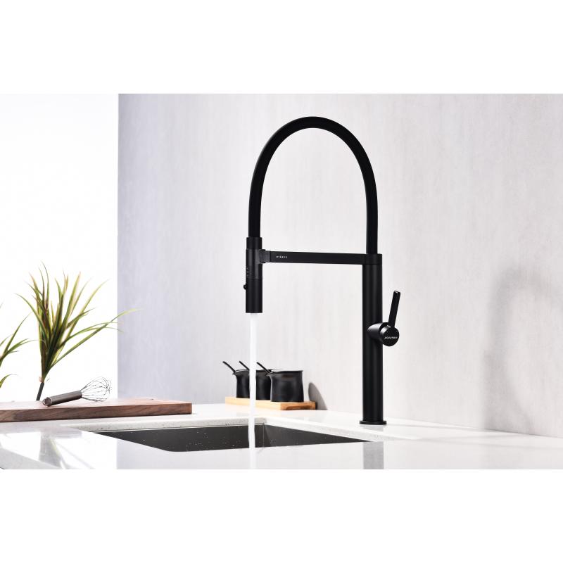 Смеситель для кухни Paulmark Leader Le214101-401 Антрацит