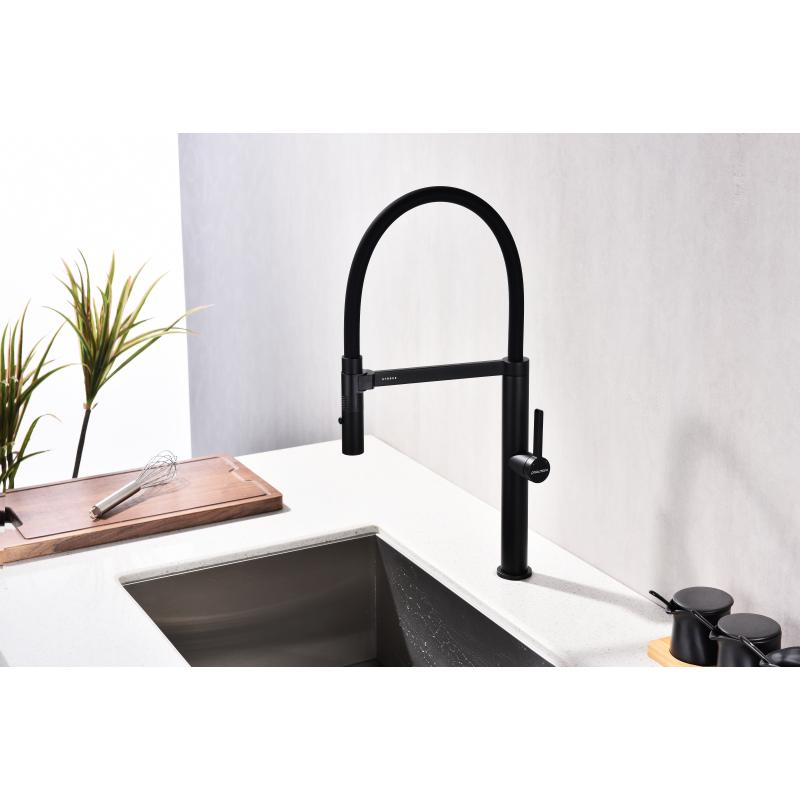 Смеситель для кухни Paulmark Leader Le214101-401 Антрацит