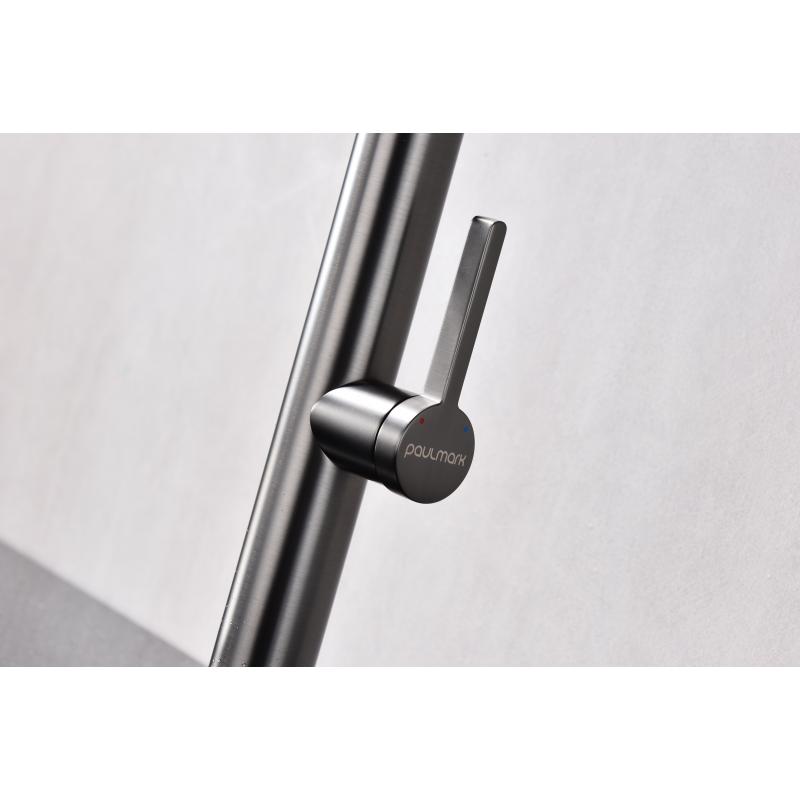 Смеситель для кухни Paulmark Leader Le214101-B Беретта