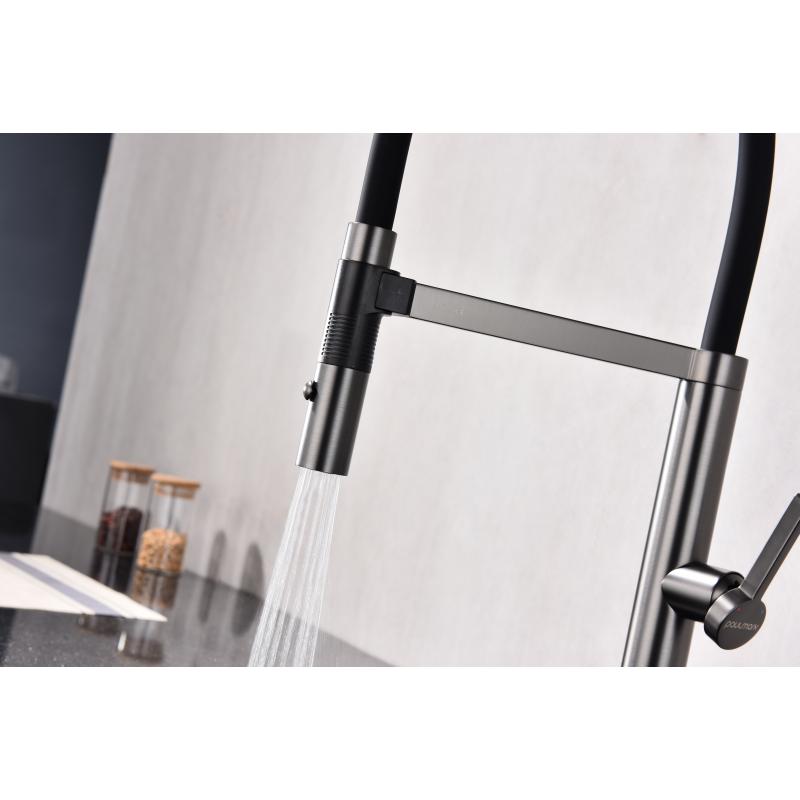 Смеситель для кухни Paulmark Leader Le214101-B Беретта