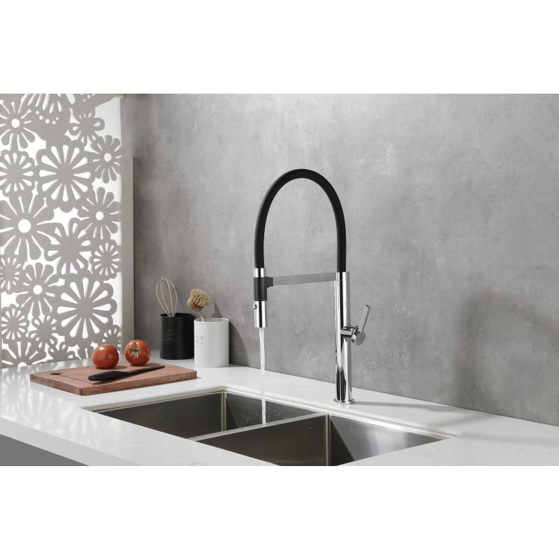 Смеситель для кухни Paulmark Leader Le214101-CR Хром