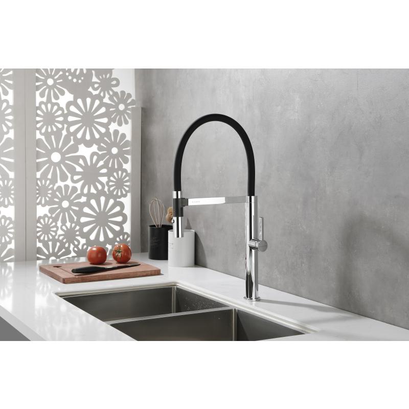 Смеситель для кухни Paulmark Leader Le214101-CR Хром