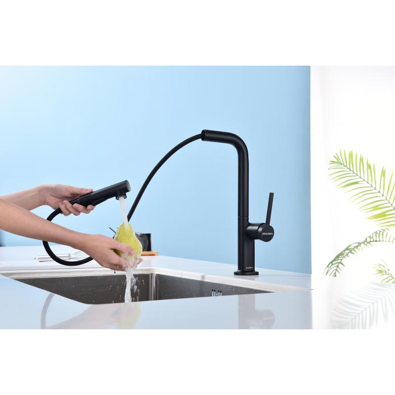 Смеситель для кухни Paulmark Neo Ne214419-401 Антрацит