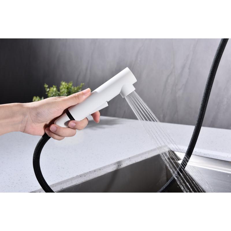 Смеситель для кухни Paulmark Neo Ne214419-431 Белый матовый