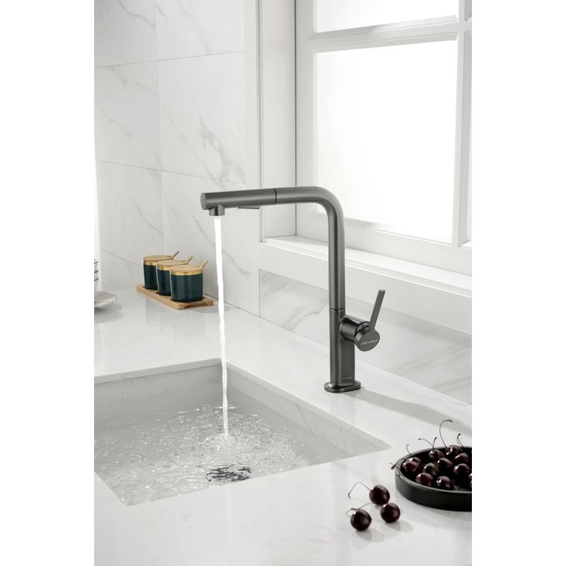 Смеситель для кухни Paulmark Neo Ne214419-B Беретта